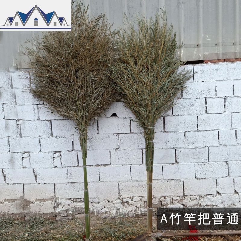 大扫把竹扫帚扫地马路扫院子的塑料丝庭院家用单个笤帚长扫室外 三维工匠高清大图