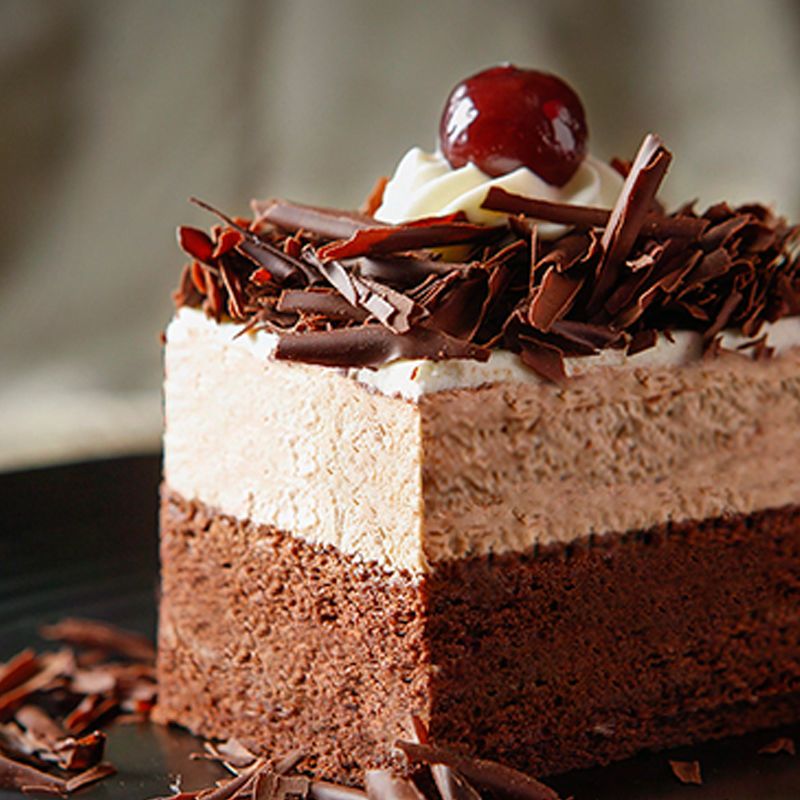 提拉米苏蛋糕3盒乔伊黑森林蛋糕奶油千层盒子蛋糕慕斯冰淇淋甜品下午