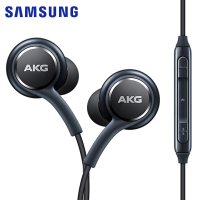 三星(SAMSUNG) AKG调音版 S8 S9plus+S10原装耳机重低音入耳式线控耳塞运动通用 黑耳机[全新简装]