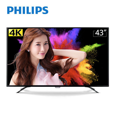 飞利浦(Philips) 43PUF6031/T3 43英寸液晶电视机 4K超清 智能网络平板彩电 高清42