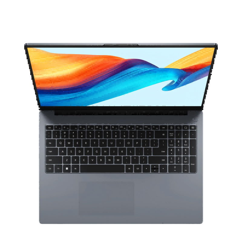 WIKO(唯科) 华为智选 Hi MateBook D16 16英寸笔记本电脑 酷睿 Core5-210H 32G 1TB 轻薄机身 深空灰高清大图