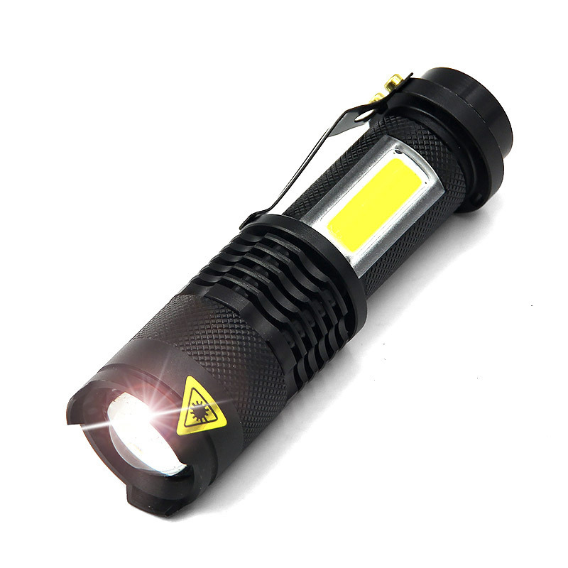 SCP 强光手电筒(不含电池) SCP-380 远射调焦家用迷你小手电(个)