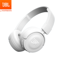 JBL/T450BT头戴式蓝牙无线耳机 可折叠便携头戴贴耳式 立体声音乐耳机跑步运动游戏耳机 白色