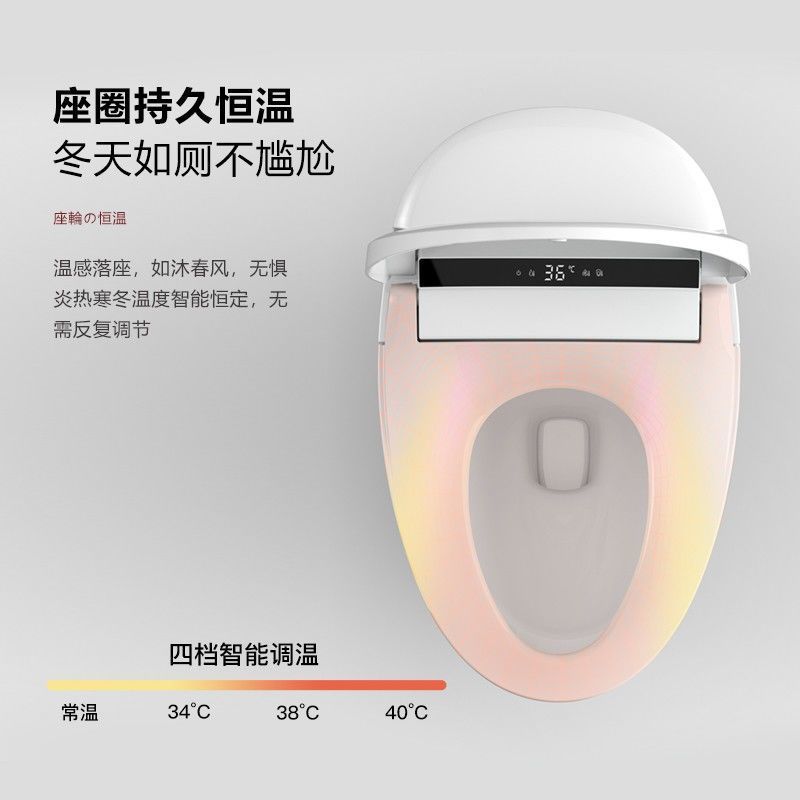 日本智能马桶一体式全自动家用多功能即热冲洗烘干电动坐便器