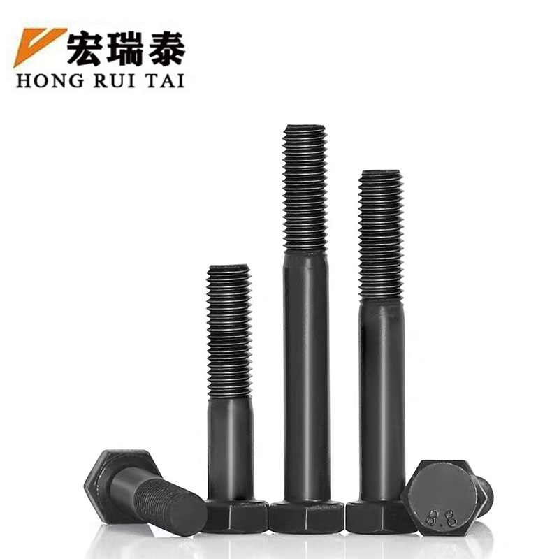 宏瑞泰 发黑六角螺栓 4.8级 M14*100 个高清大图