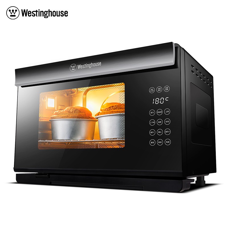 30l黑西屋westinghouse电烤箱家用蒸烤箱一体机台式电蒸箱参数
