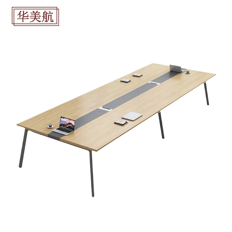 华美航 会议桌 2000*1000*750mm 张高清大图