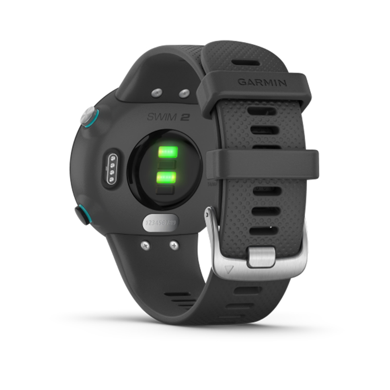佳明(GARMIN)Garmin Swim 2 岩石灰水下腕式心率进阶游泳功能智能通知GPS 智能游泳腕表