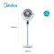 美的(Midea)空气循环扇 电风扇家用立式遥控落地扇涡轮换气扇循环对流3D摇头电扇轻音低噪大风力风扇 GDG24JZR