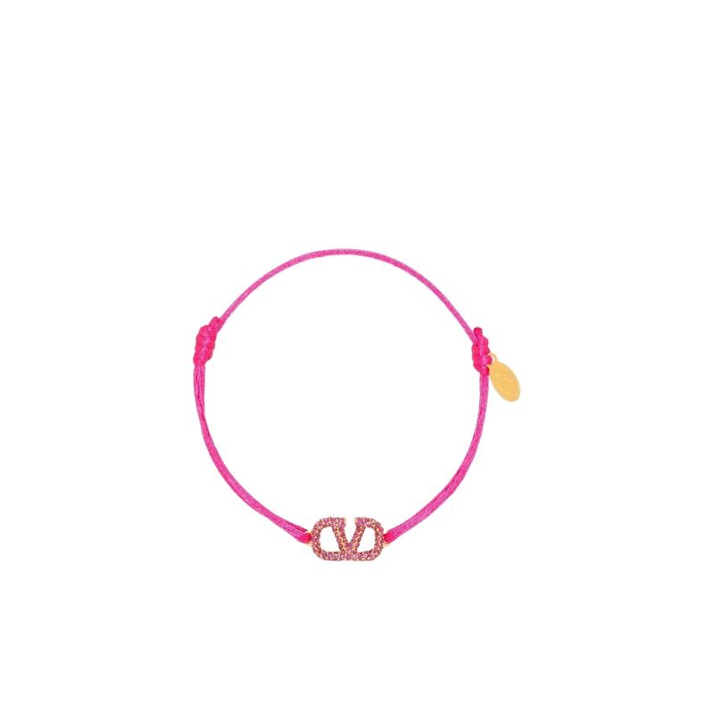 华伦天奴(Valentino)女款徽标手链时尚百搭配饰潮流个性精美耳饰高清大图