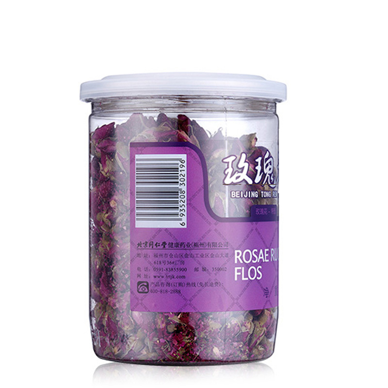同仁堂玫瑰花茶80g/瓶