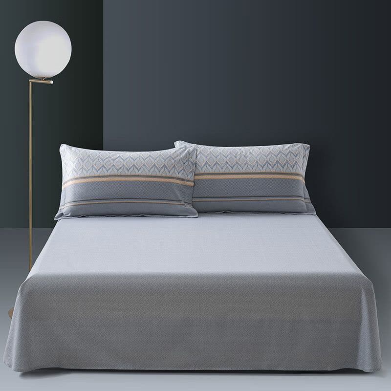 水星家纺 122098 全棉抗菌四件套 奕然 1.8米床图片