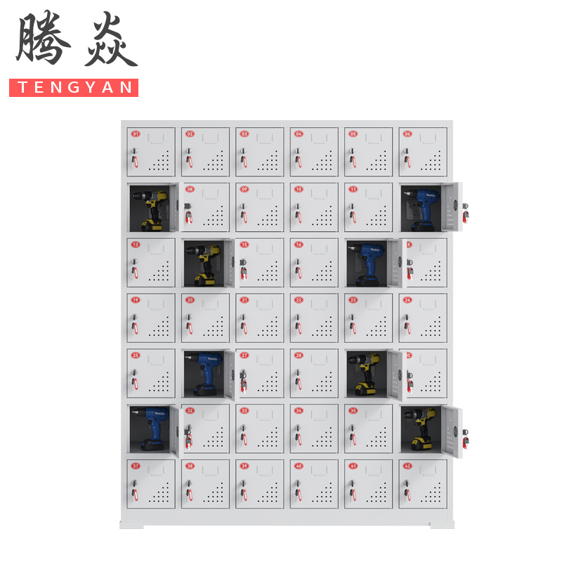 腾焱工具充电柜42门台高清大图