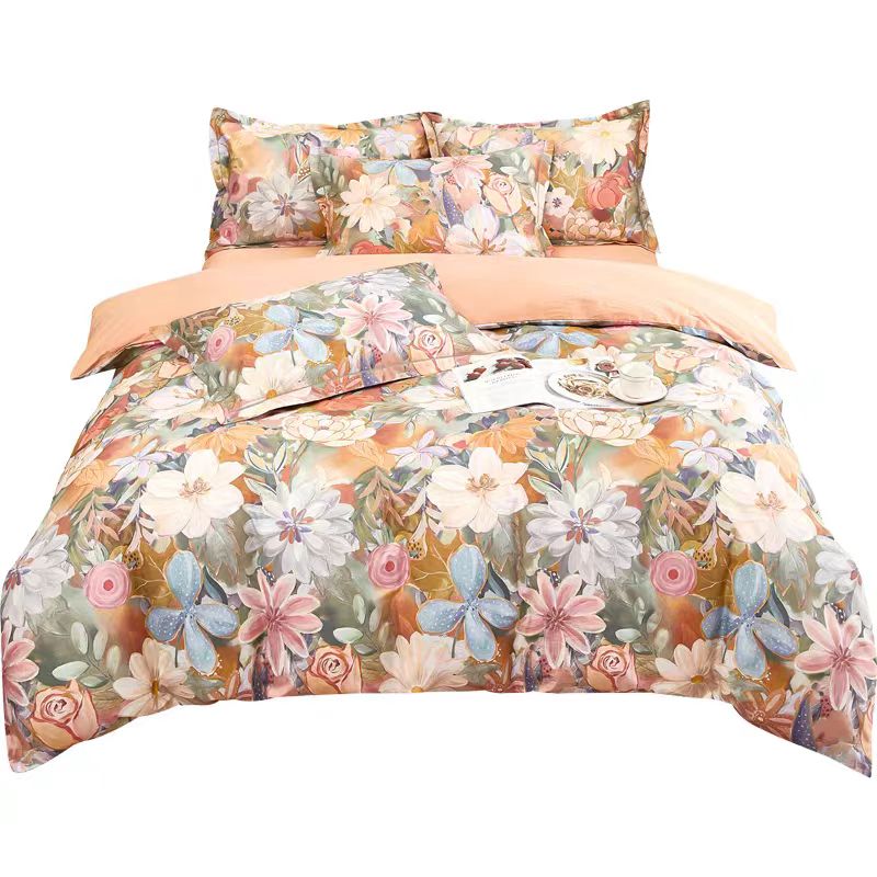 梦丽赛 活性喷气铂金臻棉全棉四件套 200cmx230cm（套）