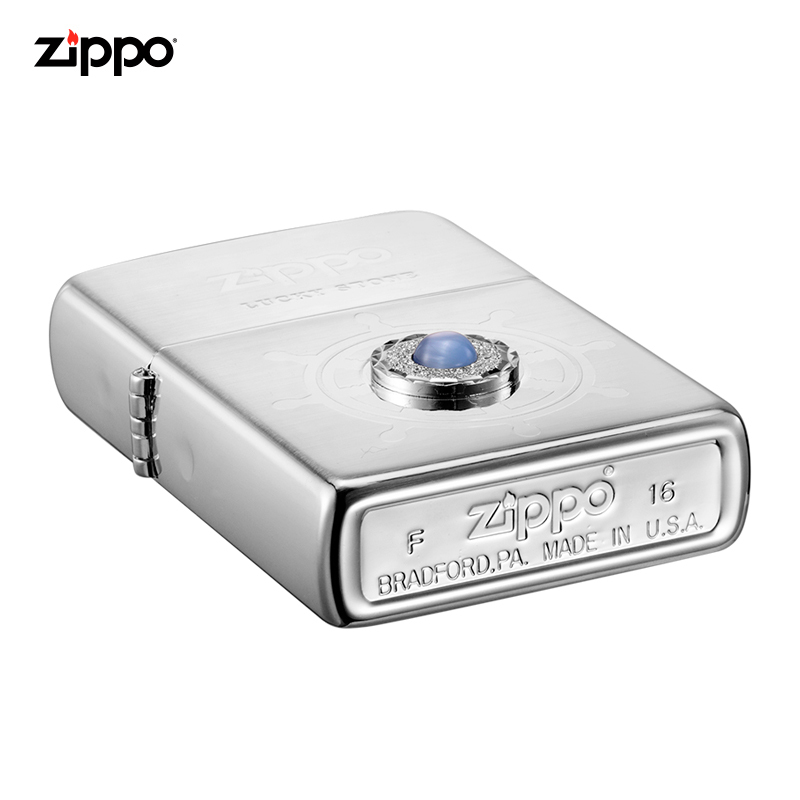 ZIPPO芝宝打火机美国原装ZIPPO防风煤油打火机之宝幸运石ZBT-1-26a