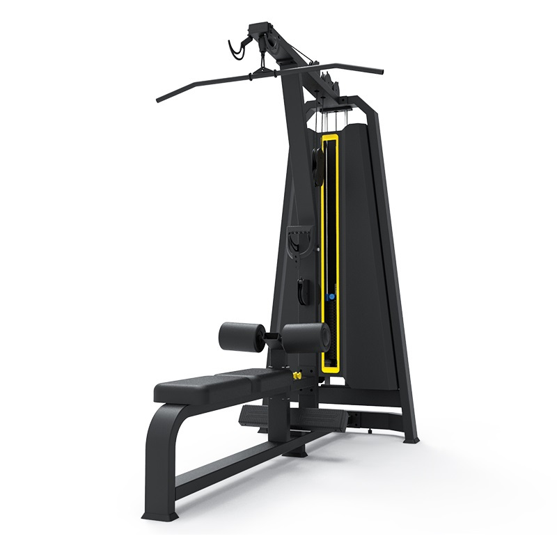 韦步em1084高低拉背双合一训练器背肌高拉低拉组合训练器健身房器械