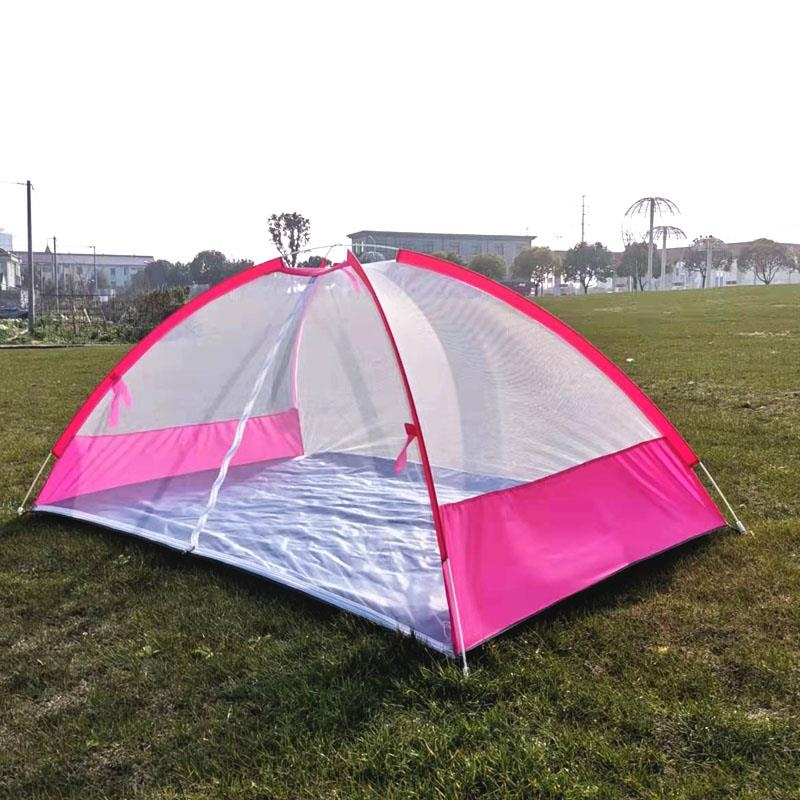 妖怪户外防蚊帐篷免速开蚊帐夏季露营沙滩帐宿舍上下铺防蚊虫双人