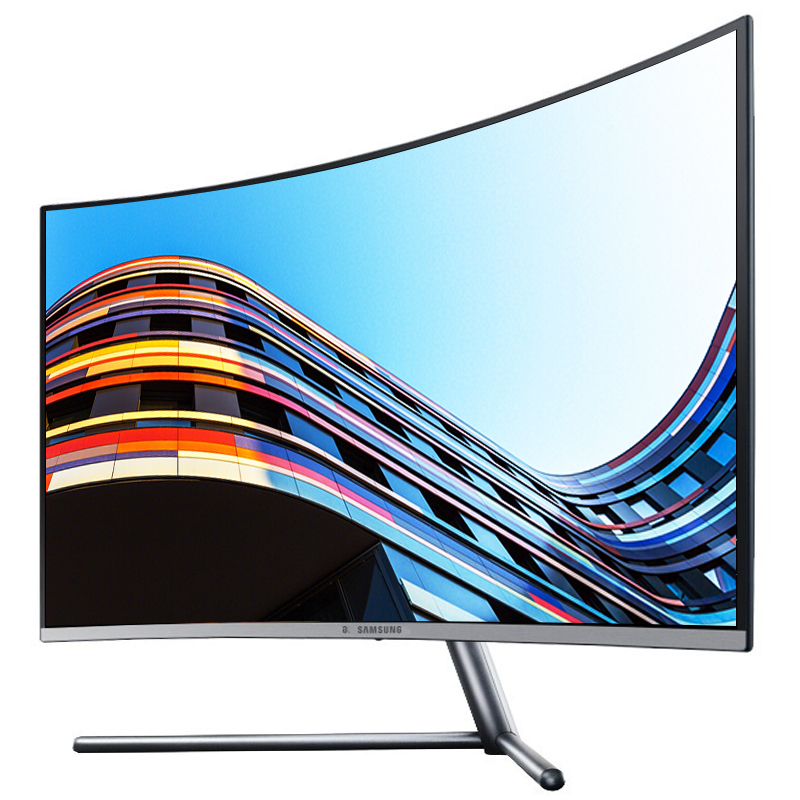 三星samsung315英寸1500r4kuhd高分窄边框ps4曲面液晶电脑显示器u32r5