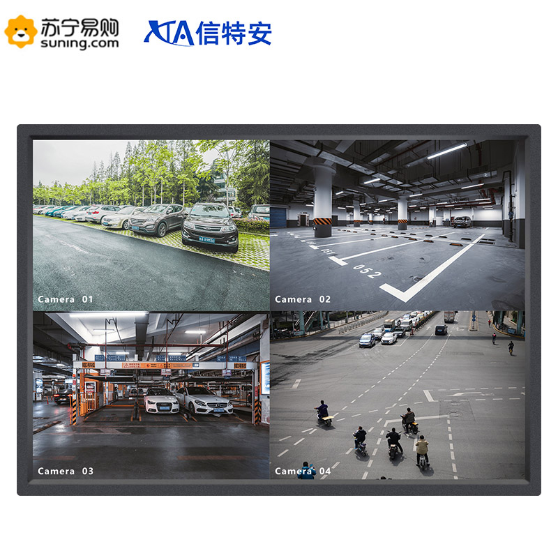 信特安XTA220JS 22英寸液晶工业级监视器 壁挂监控显示器 高清视频监控设备 金属外壳