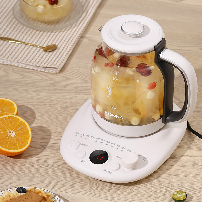 康佳养生壶1.5L耐高温快速烧水KYSH-1268E-M高清大图