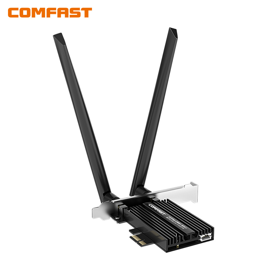 COMFAST CF-AX200 PRO 英特尔WIFI6千兆双频电竞PCI-E无线网卡5G内置台式接收器+蓝牙5.0