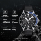 天梭(TISSOT)瑞士手表 2021年新品海星系列运动潜水石英男士腕表 T120.417.17.051.02