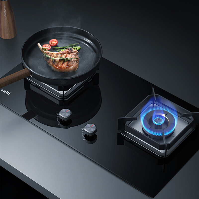 华帝vatti侧吸烟灶套装23m06挥手智控内外双清洁自动洗50kw大火力