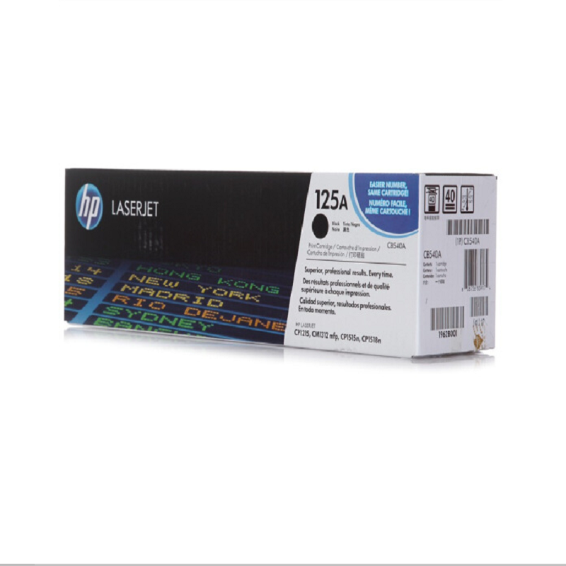 惠普(HP)LaserJet CB540A黑色硒鼓 125A