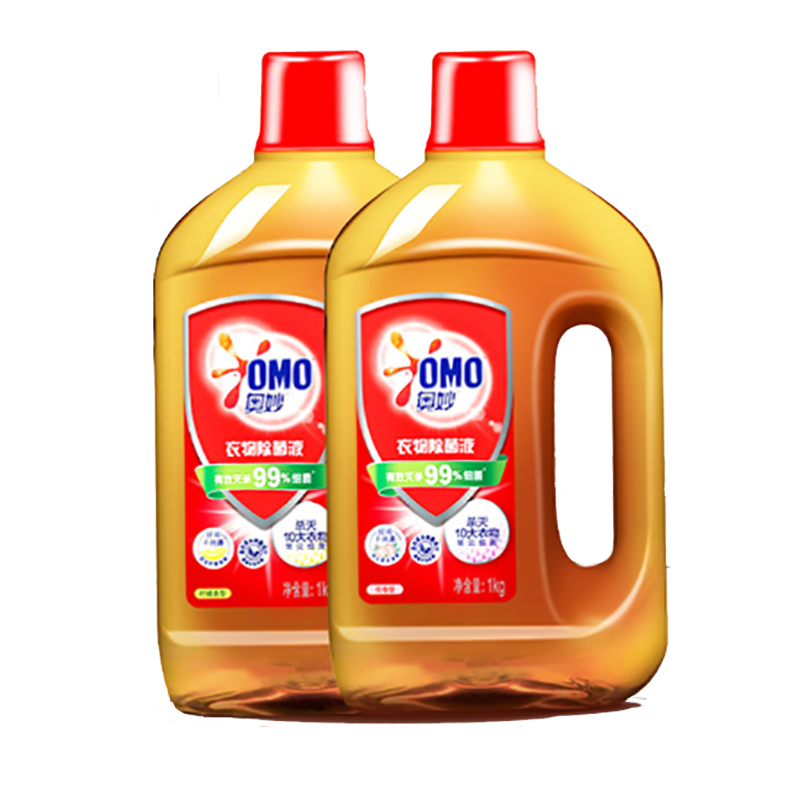 奥妙柠檬衣物除菌液1KG高清大图