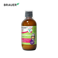 [2瓶]澳洲小绿瓶蓓澳儿(Brauer)儿童液体钙镁锌口服液200ml 瓶装 适合1岁以上儿童 复合型 24年1月到期