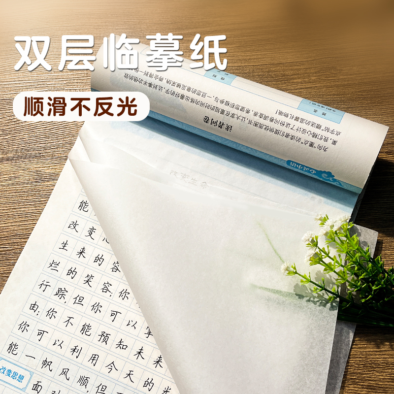 心灵小语-楷书 [正版]字帖成人楷书心灵小语美文荆霄鹏正楷体钢硬笔临摹练字本字帖成人练字板楷书硬笔临摹描红钢笔练字帖练字高清大图