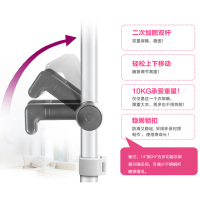 松桥(MAZUBA)蒸汽挂烫机MI-PM1402H家用双杆除螨杀菌挂烫机不锈钢双杆大承重3D立体烫