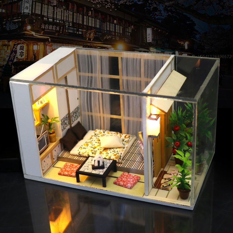 小屋手工制作迷你小房子迷你拼装模型玩具男创意生日礼物女生800_800