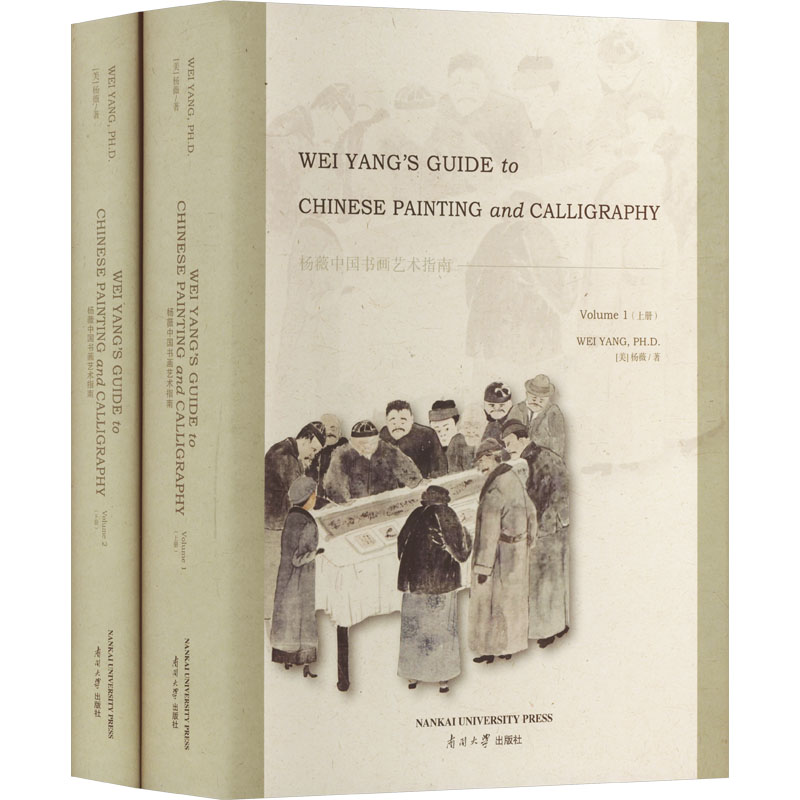 [N]杨薇中国书画艺术指南(全2册)-9787310062232高清大图