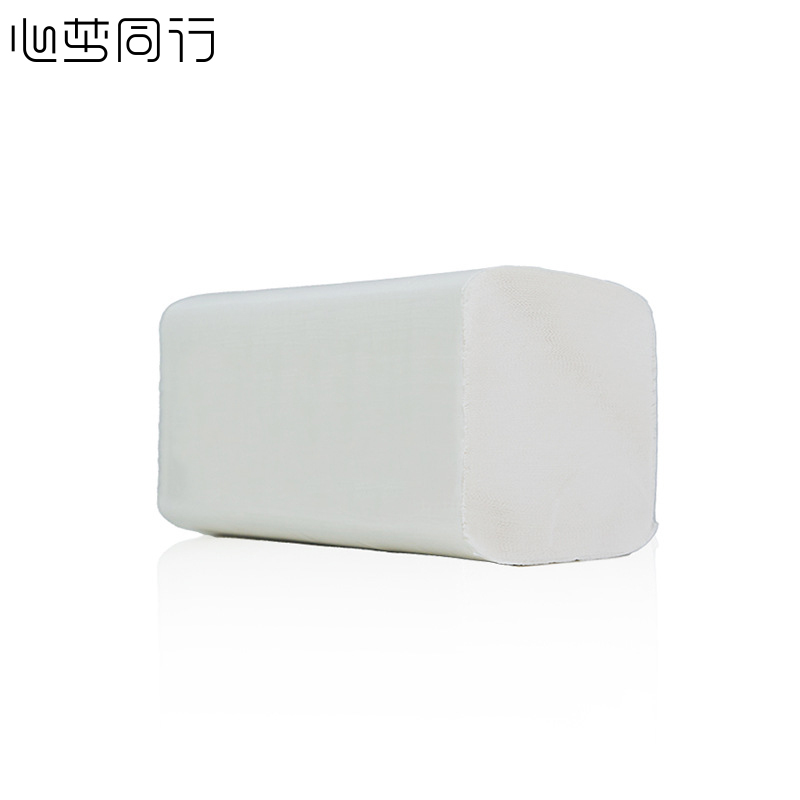 心梦同行商用擦手纸卫生间用纸公厕干手纸 单层/200*200mm/200抽/2633/包高清大图