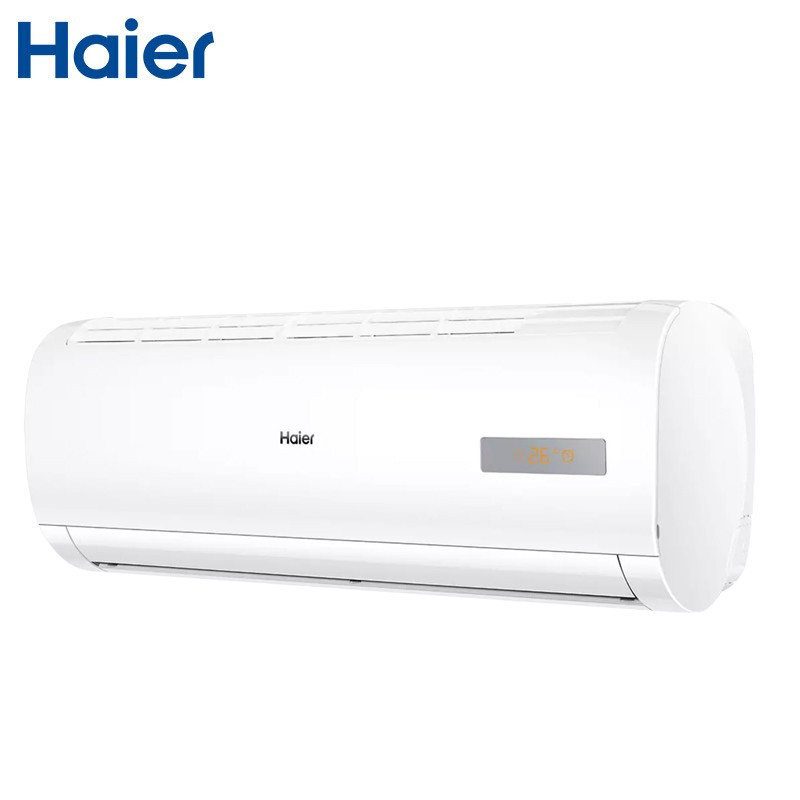 海尔(Haier)劲风 大1匹 壁挂式客厅卧室变频空调挂机 自清洁 快速制冷制热 KFR-26GW/20MCA82