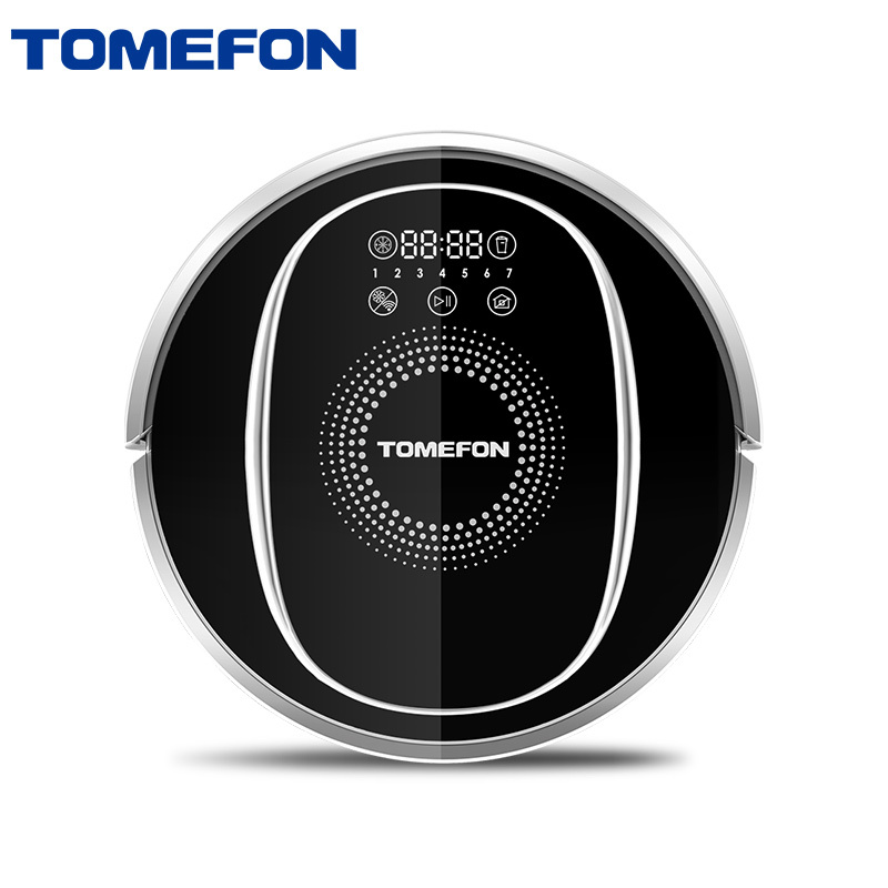 斐纳(TOMEFON)扫地机器人智能家用电控水箱APP控制拖扫吸式尘盒过滤吸尘器MCN858