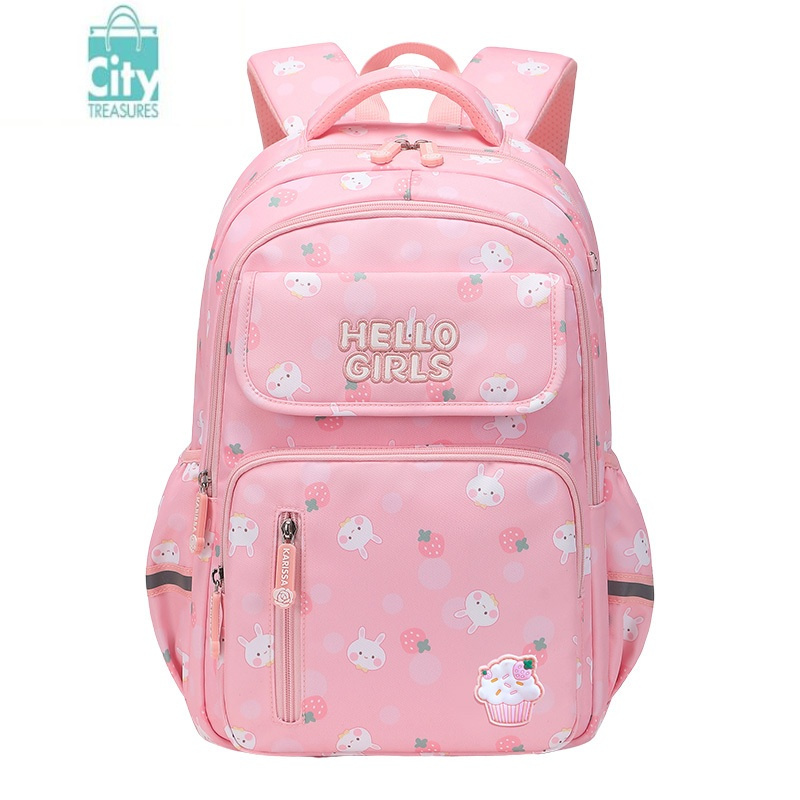 bangdou新款小学生书包女孩一三到六四五年级女童儿童大容量轻便减负