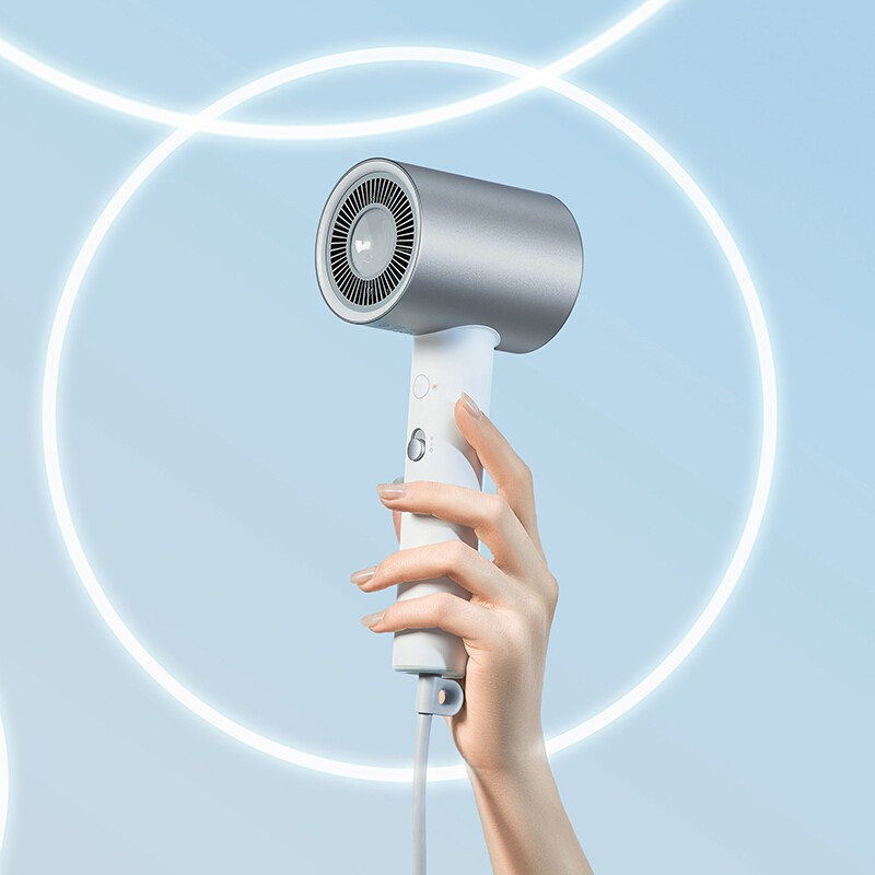 小米米家水离子护发吹风机 h500 家用便携电吹风吹风筒 双水离子护发