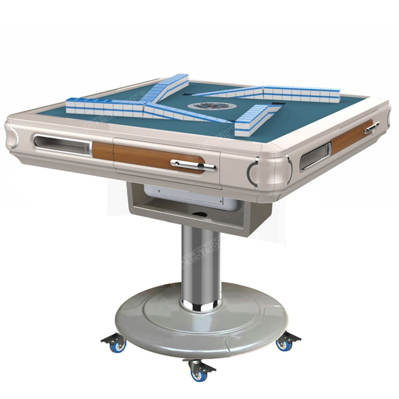 雀驰可折叠过山车麻将机全自动麻将机梯梯麻将桌斜口上牌卡式带usb