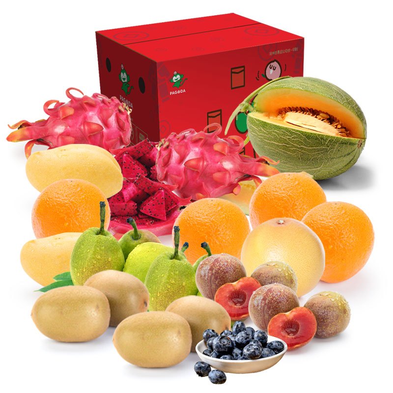 百果园公司一见粽情水果礼包约86kg