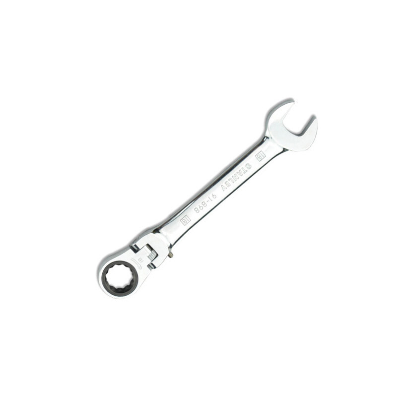 史丹利(Stanley)公制精抛光活头棘开两用快扳8mm 91-888-1L-22