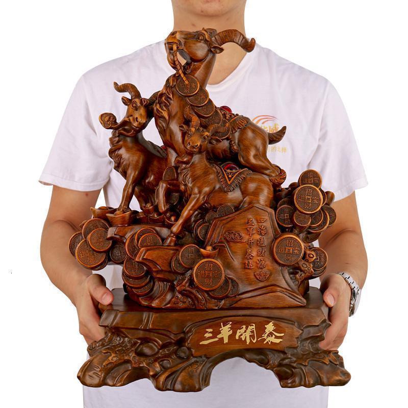 三羊开泰风水羊摆件三阳开泰生肖羊客厅办公室桌面工艺品摆设_381_905