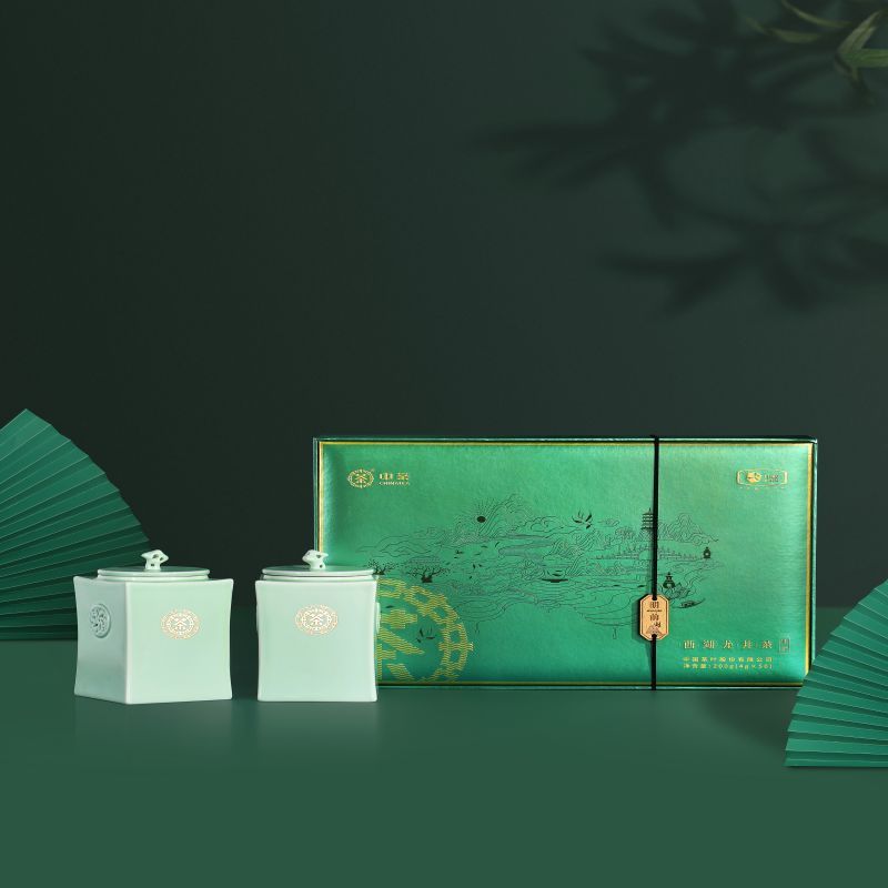 中茶 抢鲜西湖龙井茶礼盒版200g