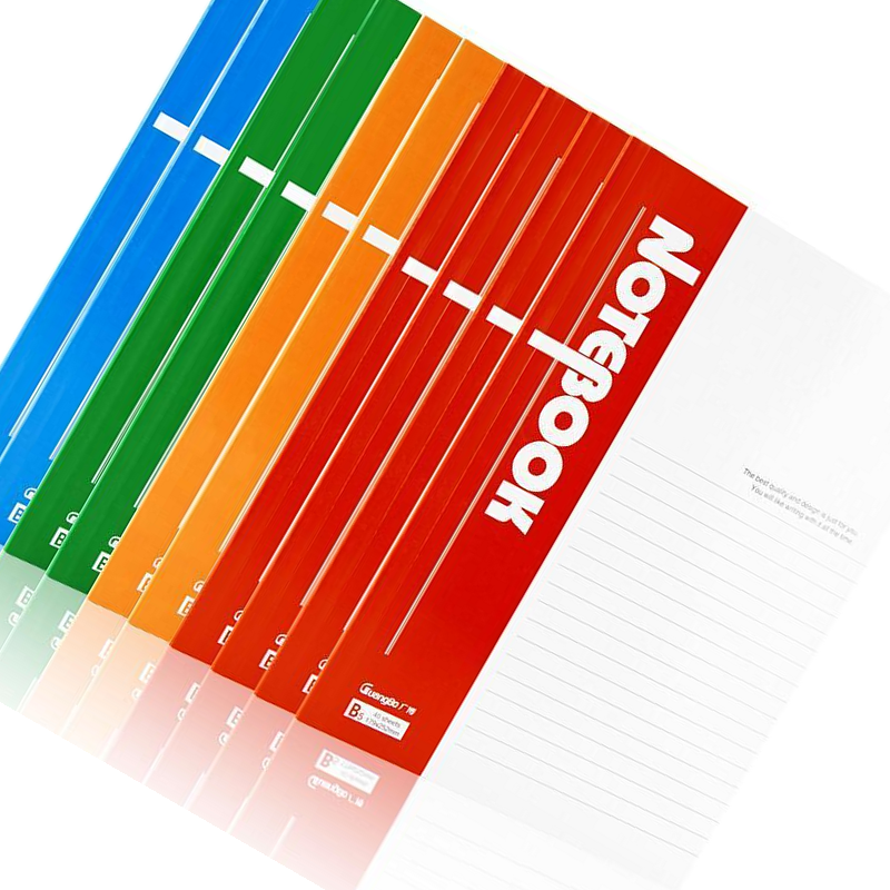 广博 GBR0794 办公软抄本 B5 40页 10本/套 彩 单位:套高清大图