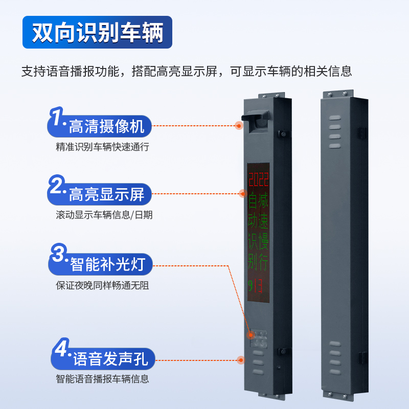 启功 智能电动铝合金悬浮折叠门单位学校小区直线平移大门高清大图