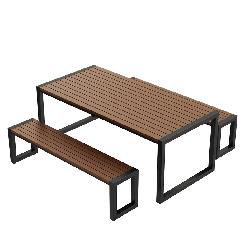 翼澜 户外桌椅 长桌 套高清大图