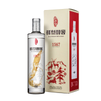 抚参堂浓香型配制养生酒 45度鲜参醇窖1567 500ml单瓶装
