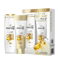 潘婷(PANTENE)乳液修护去屑洗发露润发E0033精华素套装(洗发露400ml+护发素200ml)