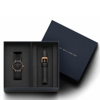[直营]丹尼尔惠灵顿(Daniel Wellington) DW Classic Petite系列欧美品牌女士石英表礼盒